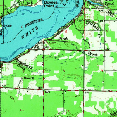 United States Geological Survey Montague, MI (1959, 62500-Scale) digital map