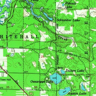 United States Geological Survey Montague, MI (1959, 62500-Scale) digital map