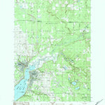 United States Geological Survey Montague, MI (1983, 25000-Scale) digital map
