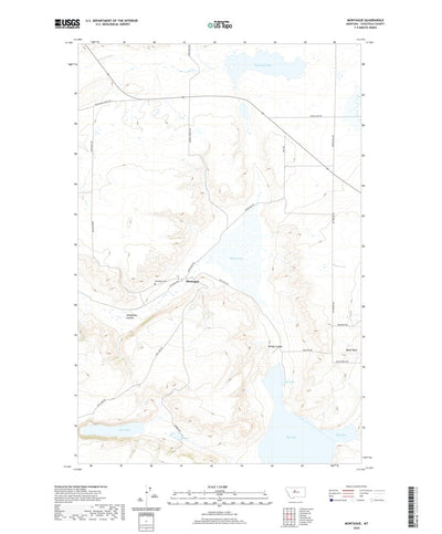 United States Geological Survey Montague, MT (2020, 24000-Scale) digital map