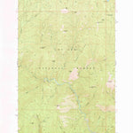United States Geological Survey Montana Peak, ID (1969, 24000-Scale) digital map