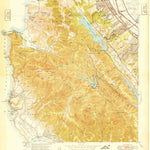 United States Geological Survey Montara Mountain, CA (1949, 24000-Scale) digital map