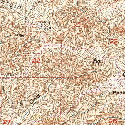 United States Geological Survey Montara Mountain, CA (1956, 24000-Scale) digital map