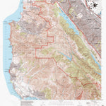 United States Geological Survey Montara Mountain, CA (1997, 24000-Scale) digital map