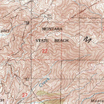 United States Geological Survey Montara Mountain, CA (1997, 24000-Scale) digital map