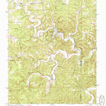 United States Geological Survey Montauk, MO (1951, 24000-Scale) digital map