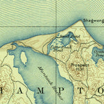 United States Geological Survey Montauk, NY (1904, 62500-Scale) digital map