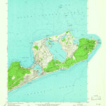 United States Geological Survey Montauk Point, NY (1956, 24000-Scale) digital map