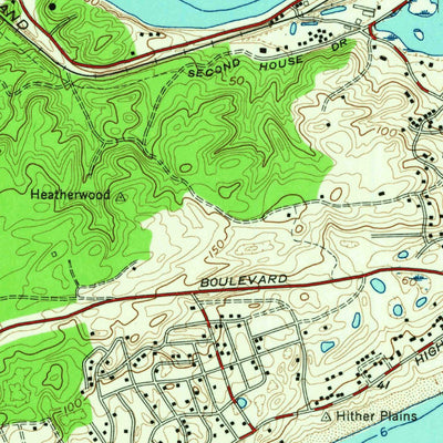 United States Geological Survey Montauk Point, NY (1956, 24000-Scale) digital map
