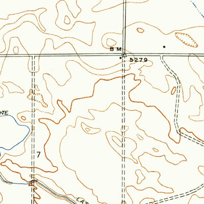 United States Geological Survey Montbello, CO (1938, 24000-Scale) digital map
