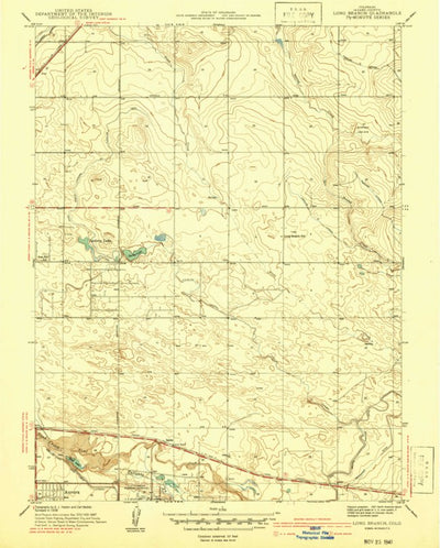United States Geological Survey Montbello, CO (1941, 31680-Scale) digital map