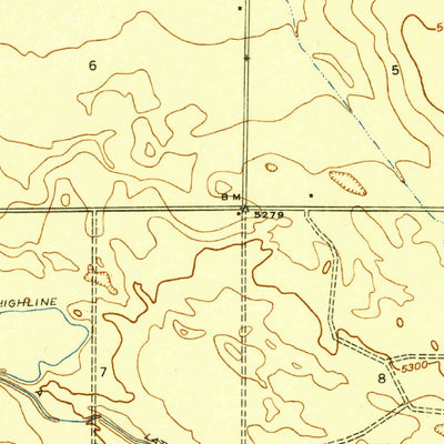 United States Geological Survey Montbello, CO (1941, 31680-Scale) digital map