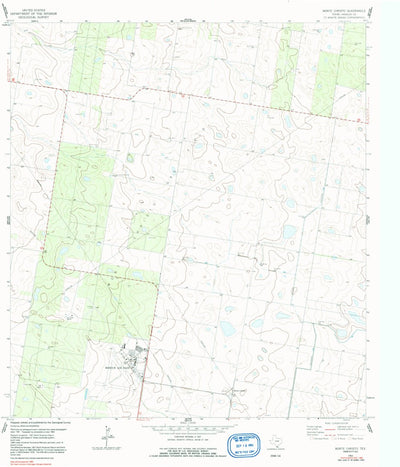United States Geological Survey Monte Christo, TX (1963, 24000-Scale) digital map