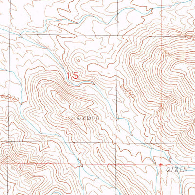 United States Geological Survey Monte Mountain, NV (1987, 24000-Scale) digital map