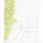 United States Geological Survey Monte Neva Hot Springs, NV (1982, 24000-Scale) digital map