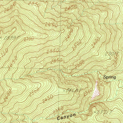 United States Geological Survey Monte Neva Hot Springs, NV (1982, 24000-Scale) digital map