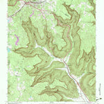 United States Geological Survey Monteagle, TN (1974, 24000-Scale) digital map