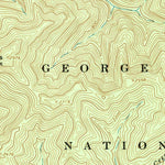 United States Geological Survey Montebello, VA (1965, 24000-Scale) digital map