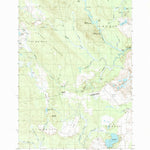 United States Geological Survey Montegail Pond, ME (1990, 24000-Scale) digital map