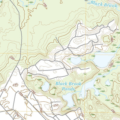 United States Geological Survey Montegail Pond, ME (2021, 24000-Scale) digital map