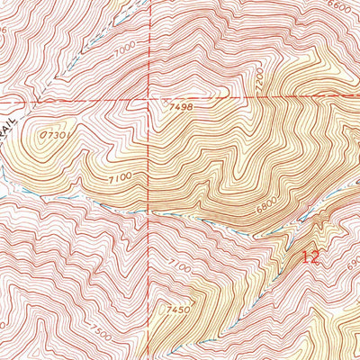 United States Geological Survey Montello Canyon, NV (1967, 24000-Scale) digital map