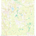 United States Geological Survey Monteocha, FL (1966, 24000-Scale) digital map