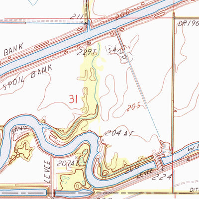 United States Geological Survey Monterey, AR (1984, 24000-Scale) digital map