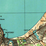 United States Geological Survey Monterey, CA (1941, 62500-Scale) digital map