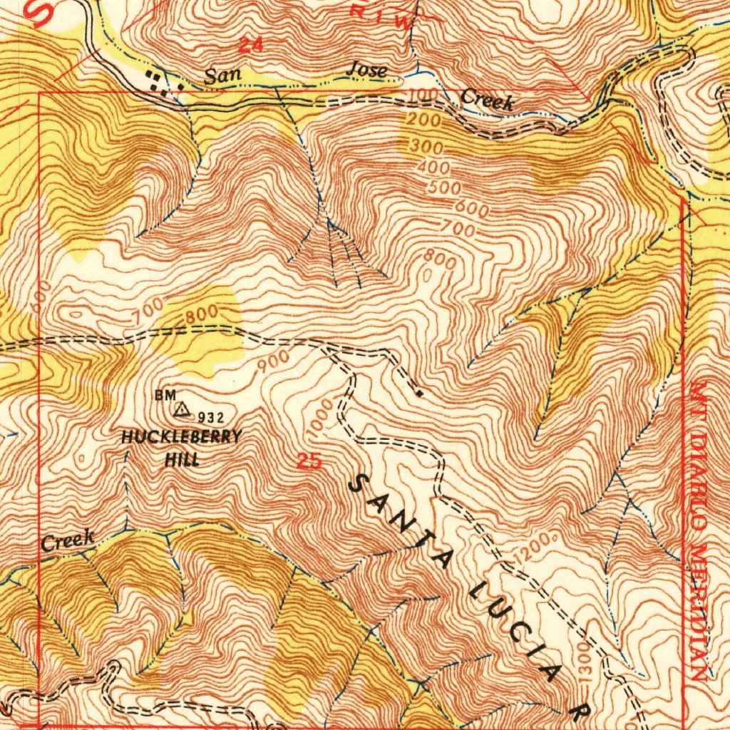 Monterey, CA (1948, 24000-Scale) Map by United States Geological Survey ...