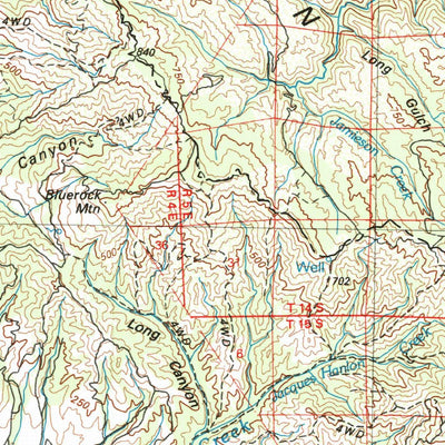 United States Geological Survey Monterey, CA (1983, 100000-Scale) digital map