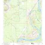 United States Geological Survey Monterey, LA-MS (1961, 62500-Scale) digital map