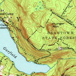 United States Geological Survey Monterey, MA (1958, 24000-Scale) digital map
