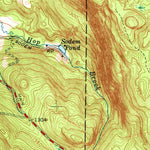 United States Geological Survey Monterey, MA (1958, 24000-Scale) digital map