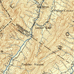 United States Geological Survey Monterey, VA-WV (1901, 125000-Scale) digital map