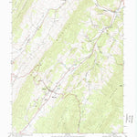 United States Geological Survey Monterey, VA-WV (1969, 24000-Scale) digital map