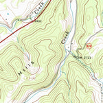 United States Geological Survey Monterey, VA-WV (1969, 24000-Scale) digital map