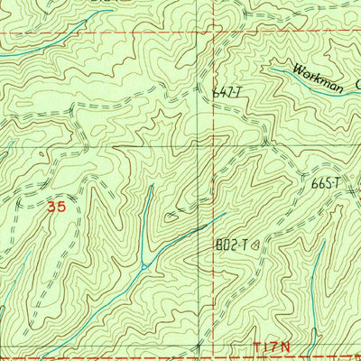 United States Geological Survey Montesano, WA (1965, 24000-Scale) digital map