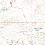 United States Geological Survey Montesito Creek, NM (1968, 24000-Scale) digital map