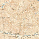 United States Geological Survey Montezuma, CO (1926, 62500-Scale) digital map
