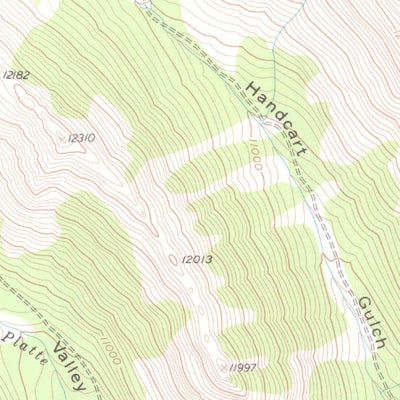 United States Geological Survey Montezuma, CO (1958, 24000-Scale) digital map