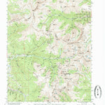 United States Geological Survey Montezuma, CO (1974, 62500-Scale) digital map