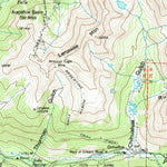 United States Geological Survey Montezuma, CO (1974, 62500-Scale) digital map