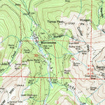 United States Geological Survey Montezuma, CO (1974, 62500-Scale) digital map