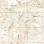 United States Geological Survey Montezuma Creek, UT (1962, 62500-Scale) digital map