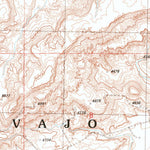 United States Geological Survey Montezuma Creek, UT (1989, 24000-Scale) digital map