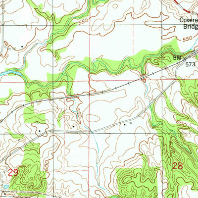 United States Geological Survey Montezuma, IN (1978, 24000-Scale) digital map