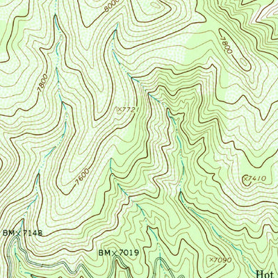 United States Geological Survey Montezuma, NM (1961, 24000-Scale) digital map