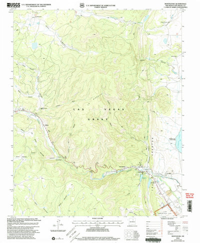 United States Geological Survey Montezuma, NM (2002, 24000-Scale) digital map