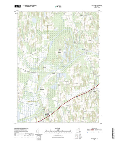 United States Geological Survey Montezuma, NY (2023, 24000-Scale) digital map