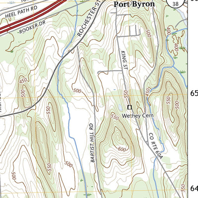 United States Geological Survey Montezuma, NY (2023, 24000-Scale) digital map